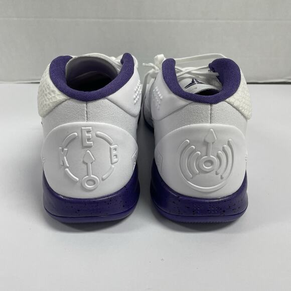 Nike Kobe AD Mid Baseline 922482 100 Size 11 White Purple Bryant Lakers Sneakers main image 4